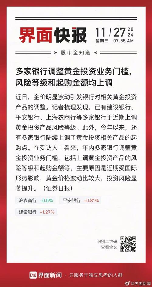 商业银行黄金积存业务调整_苏州工行理财起点_光大银行上调黄金积存起点金额