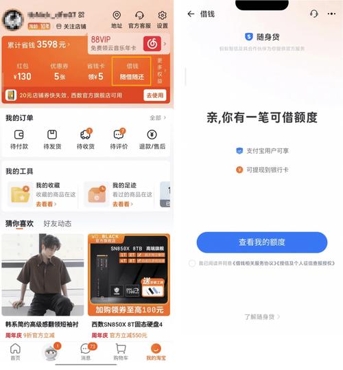 云信贷平台_淘宝APP借钱服务_淘宝随身贷