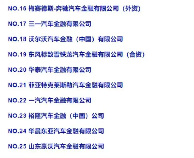 比亚迪汽车金融贷款_汽车消费金融公司名单_汽车金融公司牌照