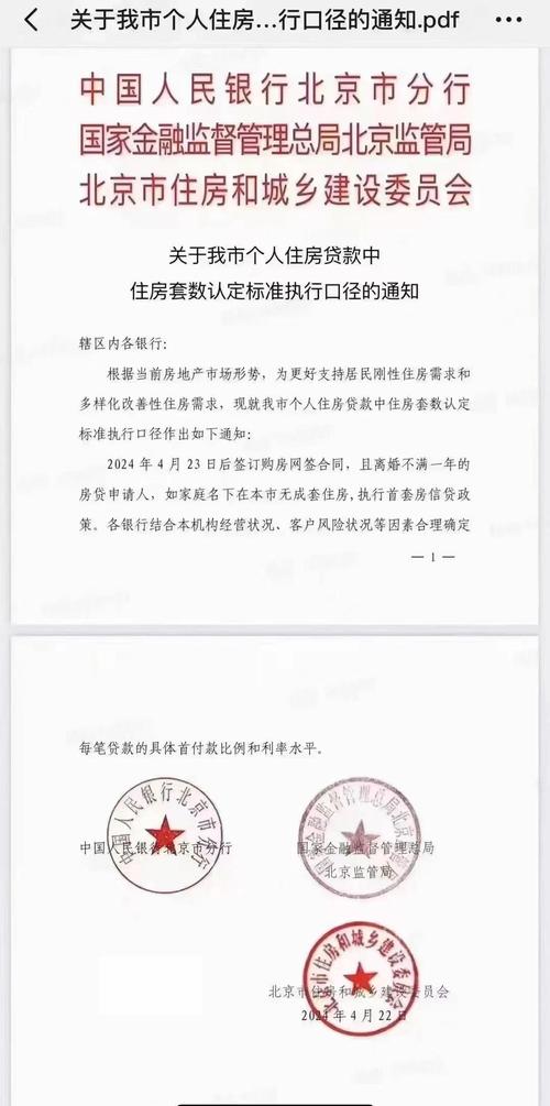 2024年首套房信贷政策_北京市首套房贷款_北京个人住房贷款套数认定标准