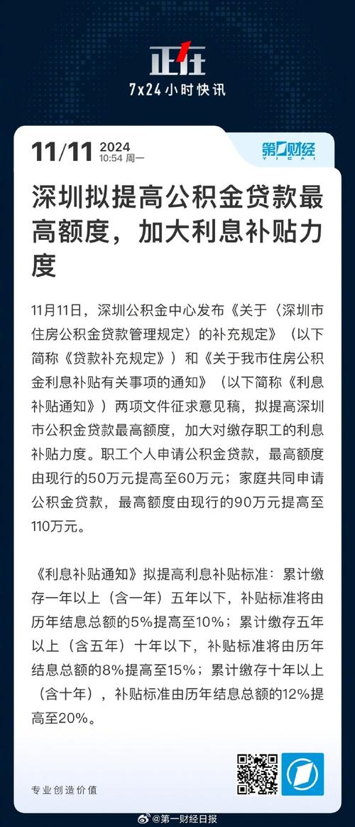 深圳公积金贷款最高额度调整_贷款最高额度_深圳市住房公积金贷款额度提高