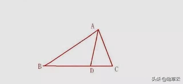 初中数学三角形中线 高线 角平分线_如图,三角形abc的中线
